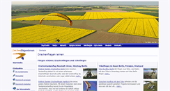 Desktop Screenshot of drachenfliegenlernen.de